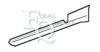FIAT 5891620 Foot Board, door sill